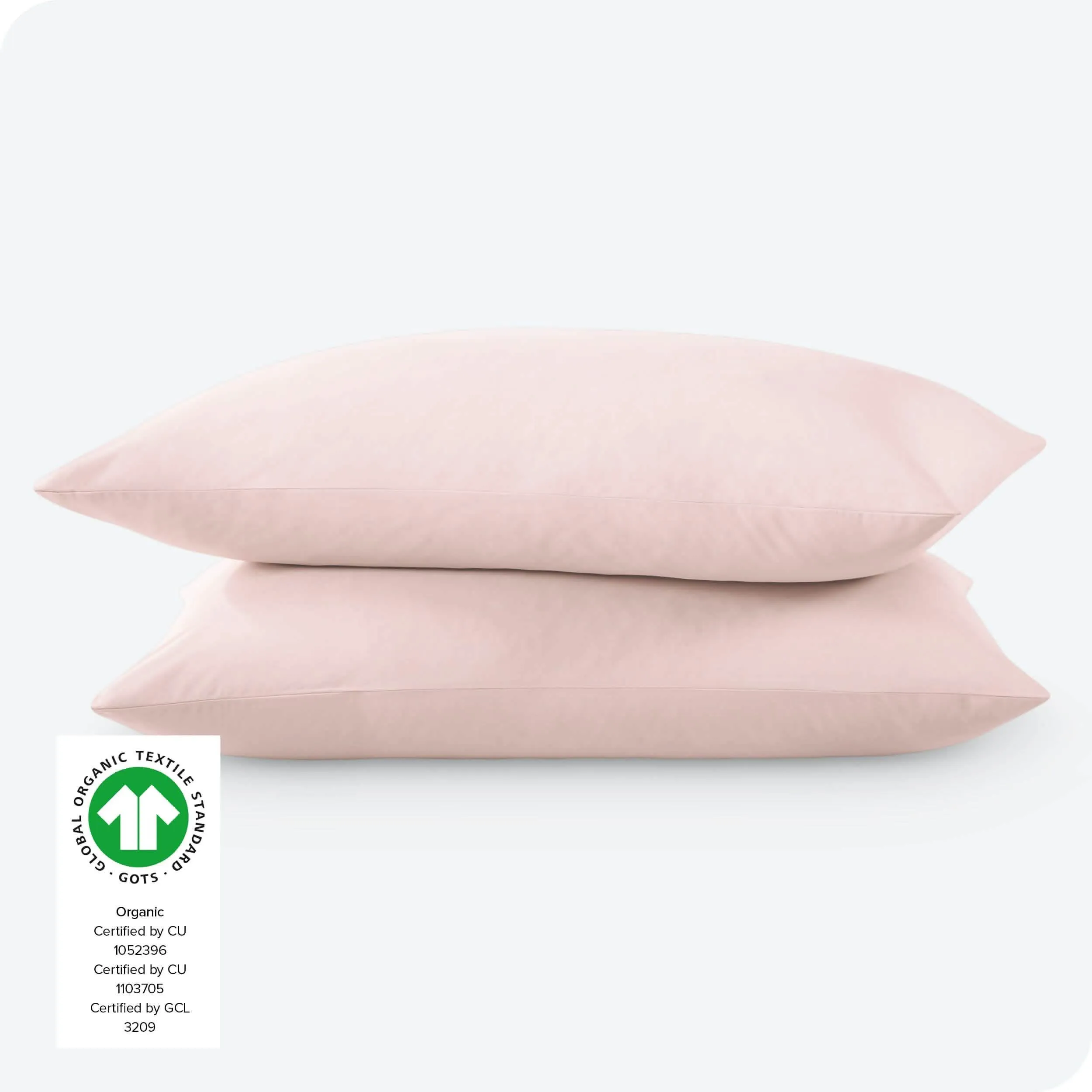 Organic Cotton Percale Pillowcase Set