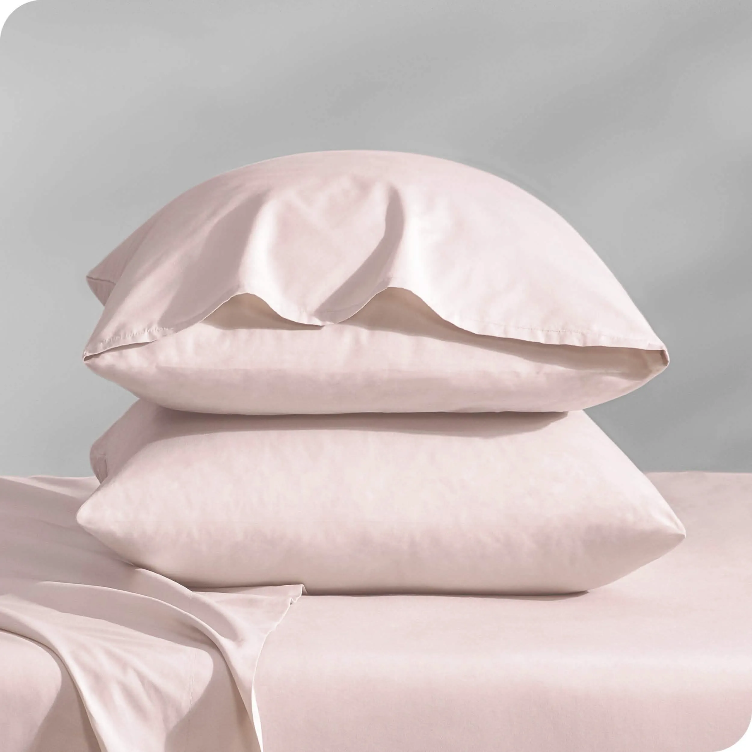 Organic Cotton Percale Pillowcase Set