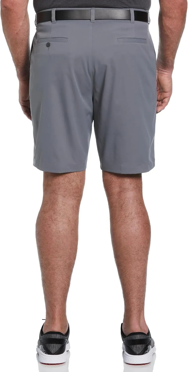PGA TOUR Men's 9" Flat Front Golf Shorts with Active Waistband (Size 30-44 Big & Tall)