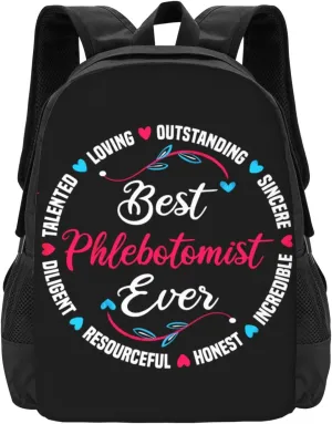 Phlebotomy Phlebotomists Backpack Lightweight Large Capacity Laptop Backpack Travel Backpacks for Unisex