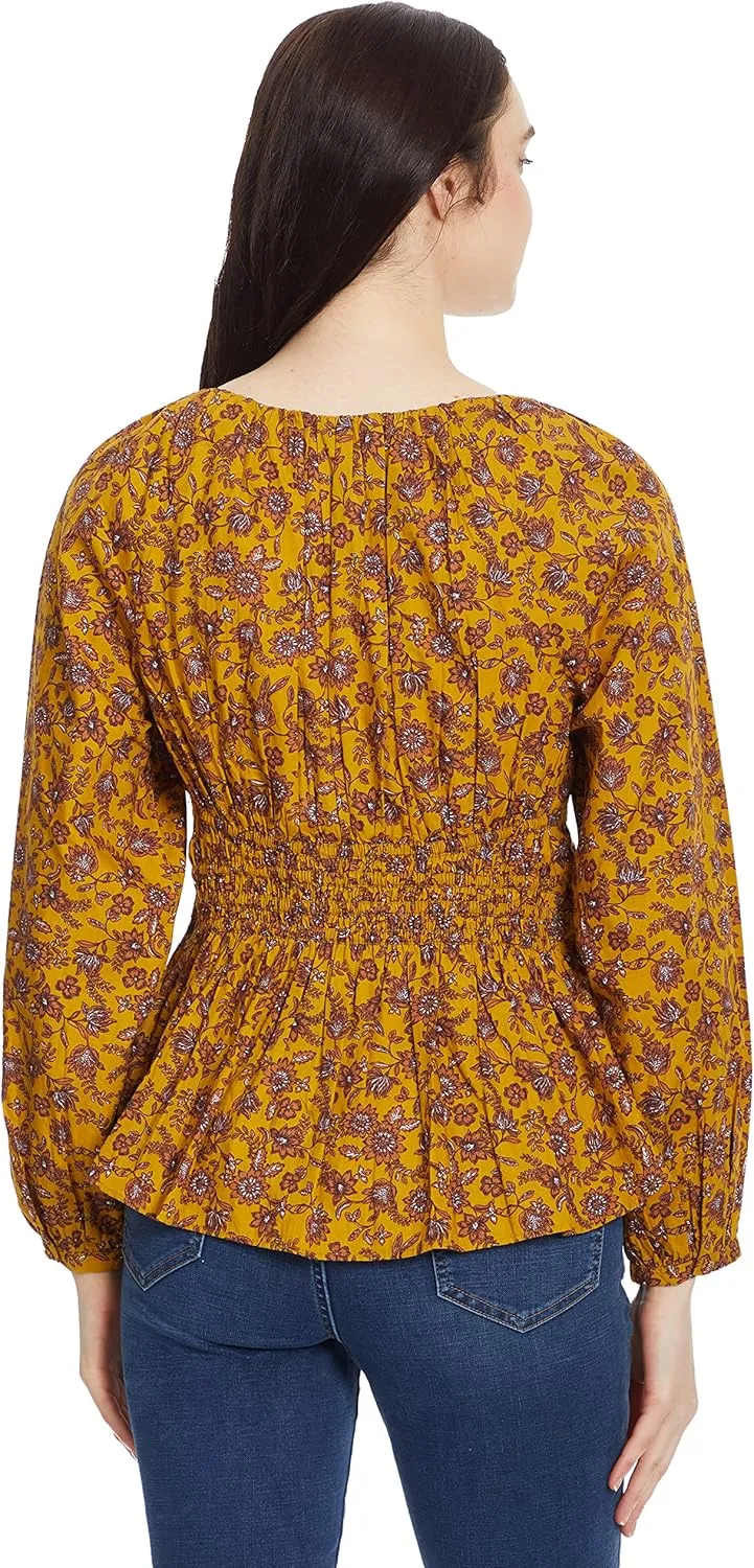 Sam Edelman Women's Cilian Bustier Blouse Top