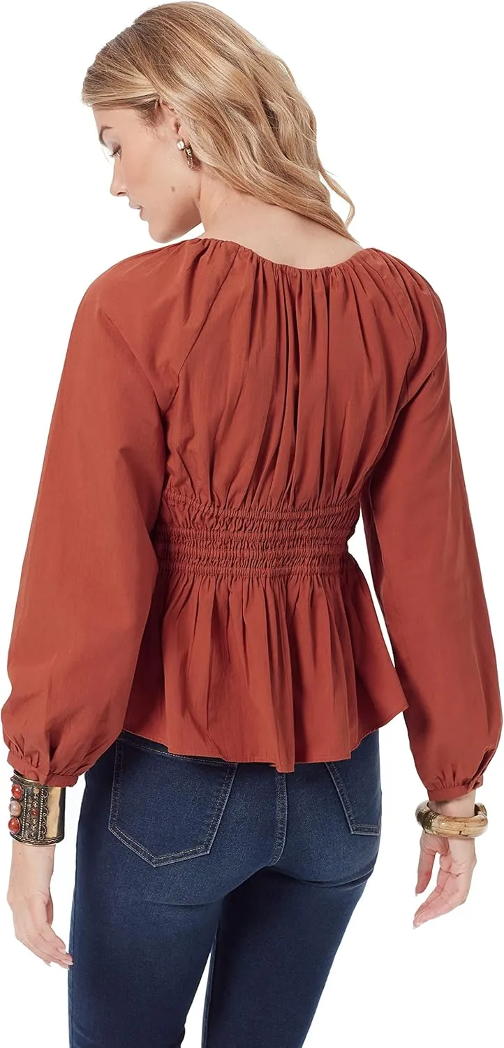 Sam Edelman Women's Cilian Bustier Blouse Top