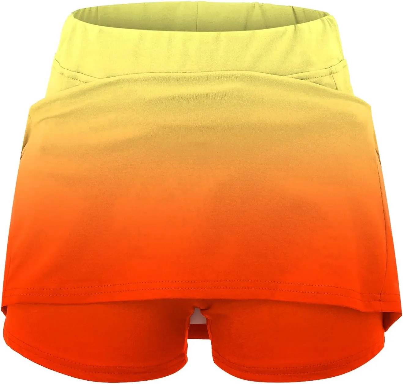 Skorts for Woman Tennis Skirt High Waisted Workout Golf Skorts with Shorts Underneath Quick Dry Gym Athletic Running Skirts