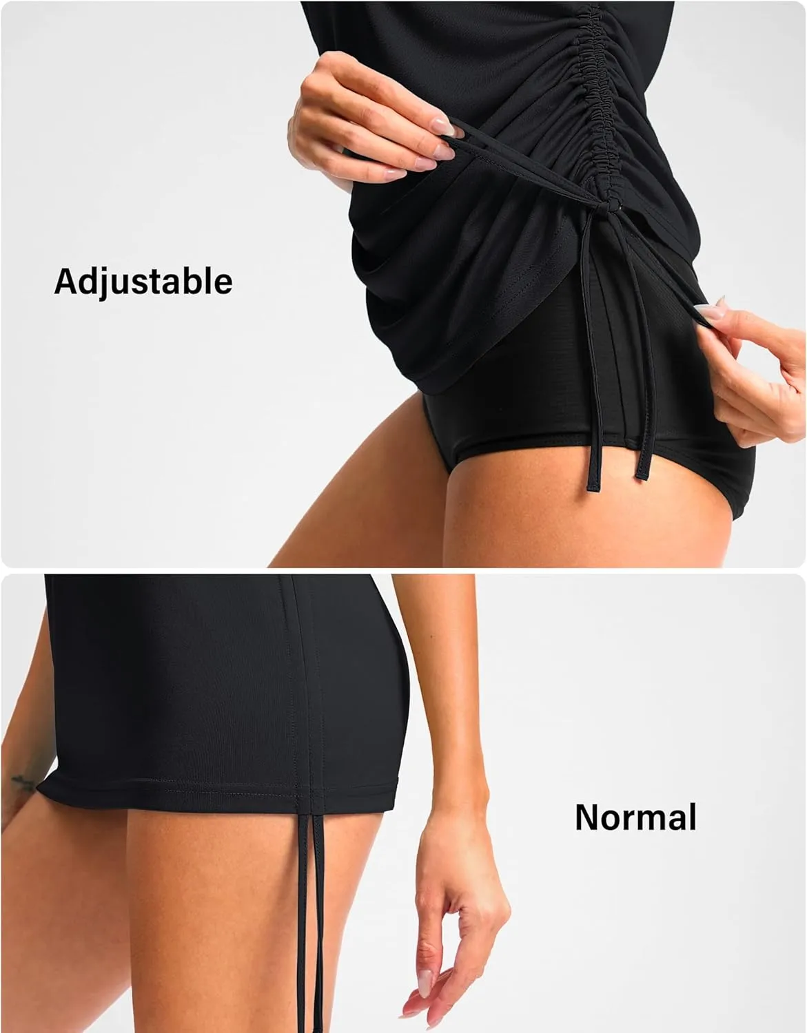 Soothfeel Women's Swim Shirt UPF 50  Short Sleeve Rash Guard SPF UV Sun Protection Swimming Swimsuit Bathing Suit Top Only