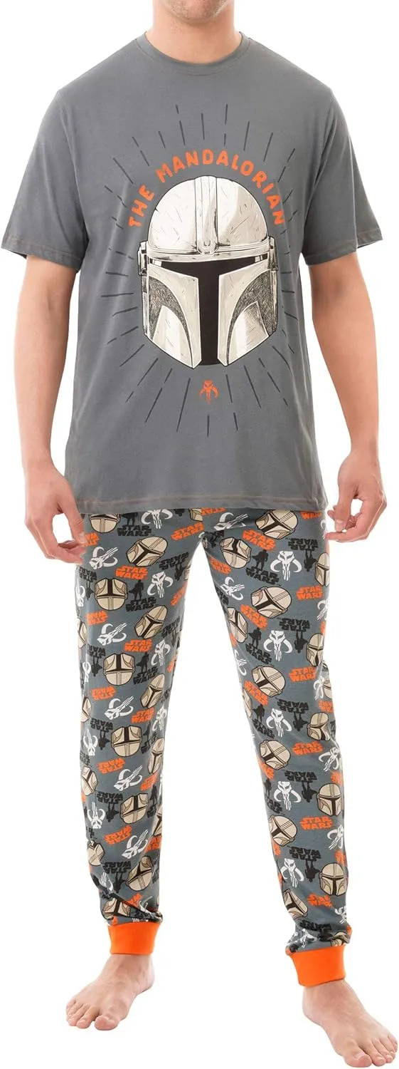 STAR WARS Mens The Mandalorian Pajamas