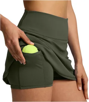 Tennis Skirts for Women High Waisted Athletic Workout Skort Summer Flowy Lightweight Tennis Golf Skirt with Pockets Todays DailyA2Ag, M