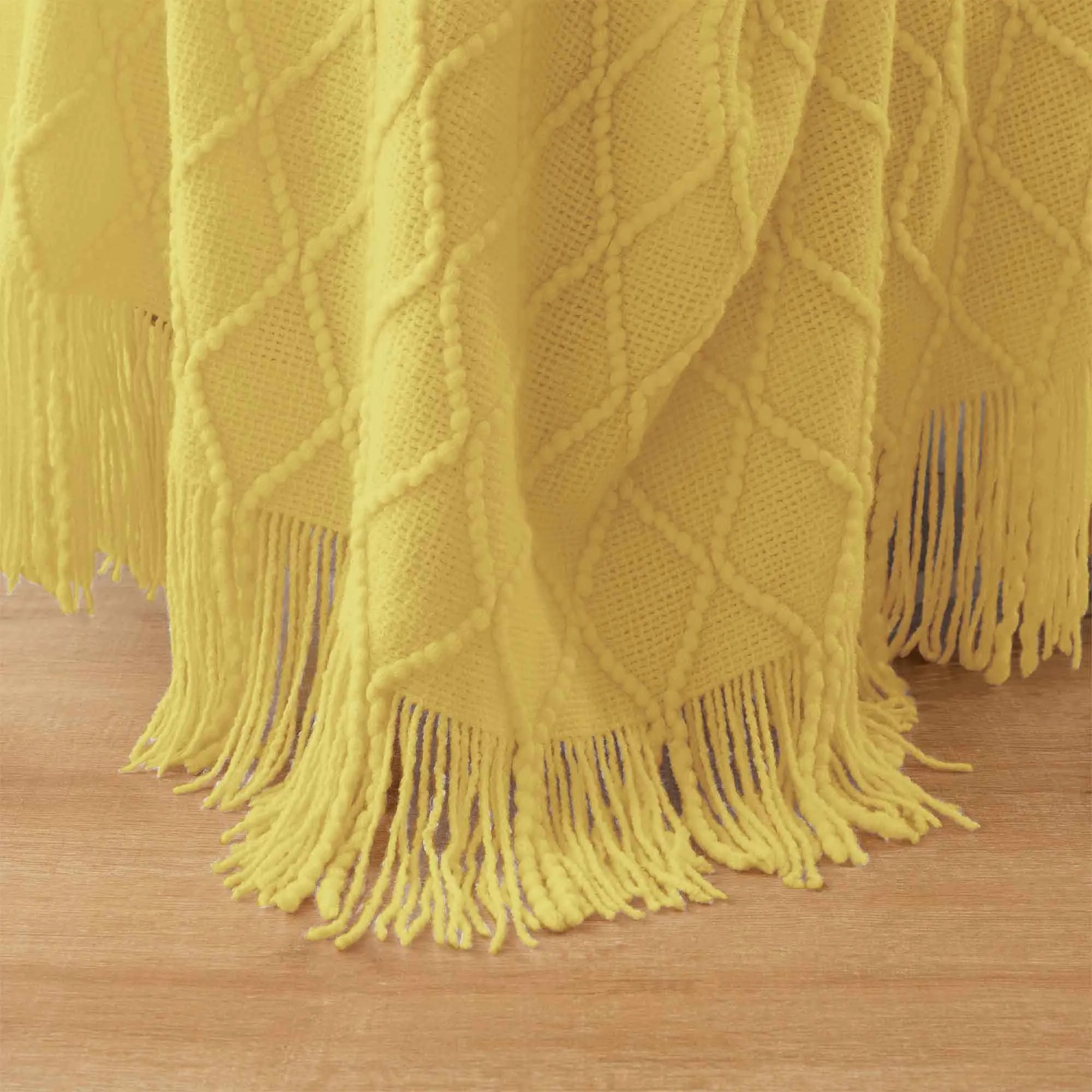 Ultra Soft Knitted Throw Blanket 50″ x 60″