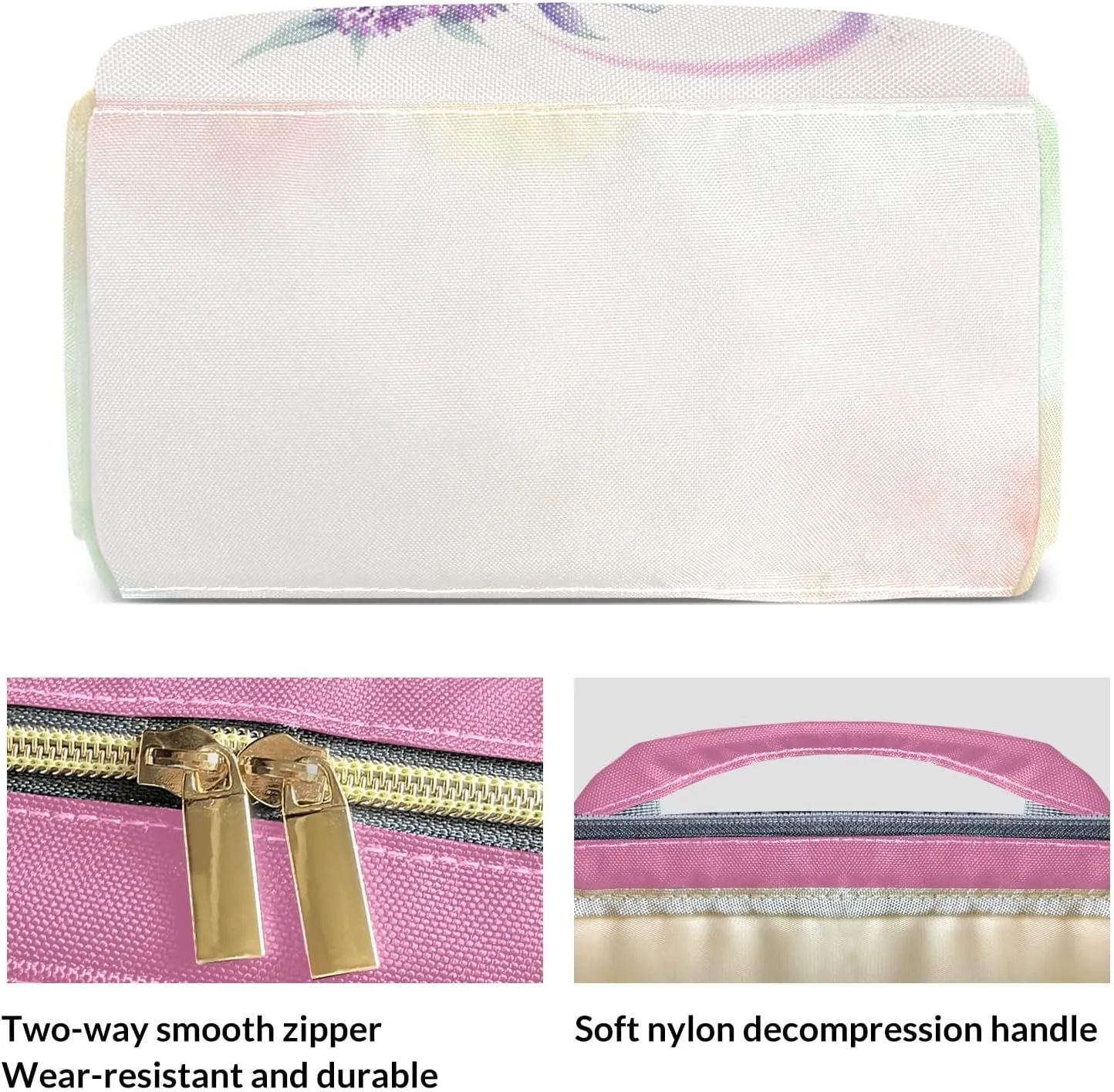 Unicorn Colourful Diaper Bags Custom Mummy Backpack with Name Tote Bag Backpacks Presents