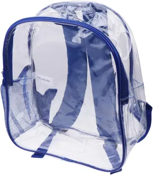 VALICLUD Clear Backpack Heavy Duty Transparent Backpacks for Women Girls, Plastic PVC Clear Bookbags
