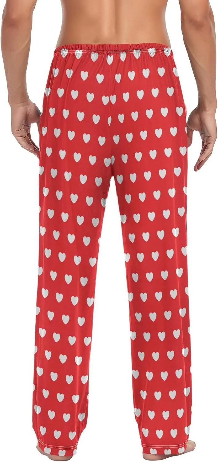 Watercolor Camouflage Pajama Pants Mens Lounge Pants Super Soft Men Pajama Bottoms