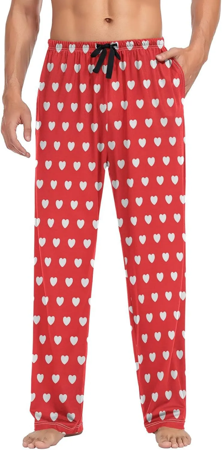 Watercolor Camouflage Pajama Pants Mens Lounge Pants Super Soft Men Pajama Bottoms
