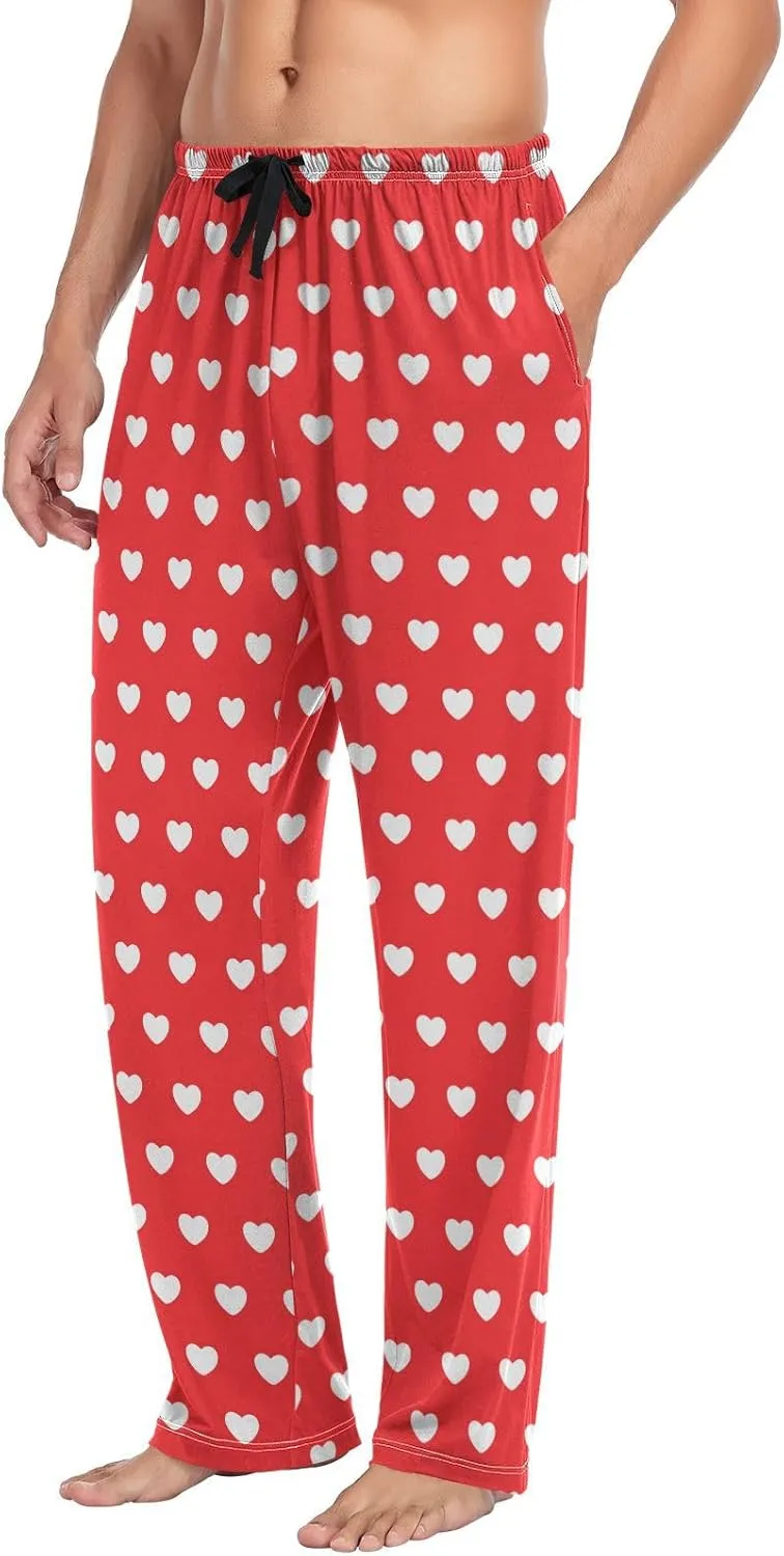 Watercolor Camouflage Pajama Pants Mens Lounge Pants Super Soft Men Pajama Bottoms