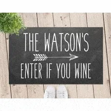 Wine Door Mat