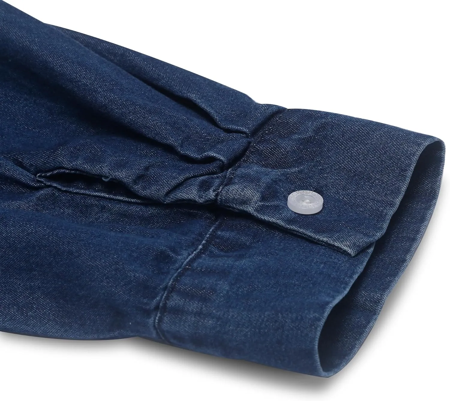 Women's Casual Retro Denim Dress with Tie Up Waist Long Skirt, Long Sleeved Dress with Pockets