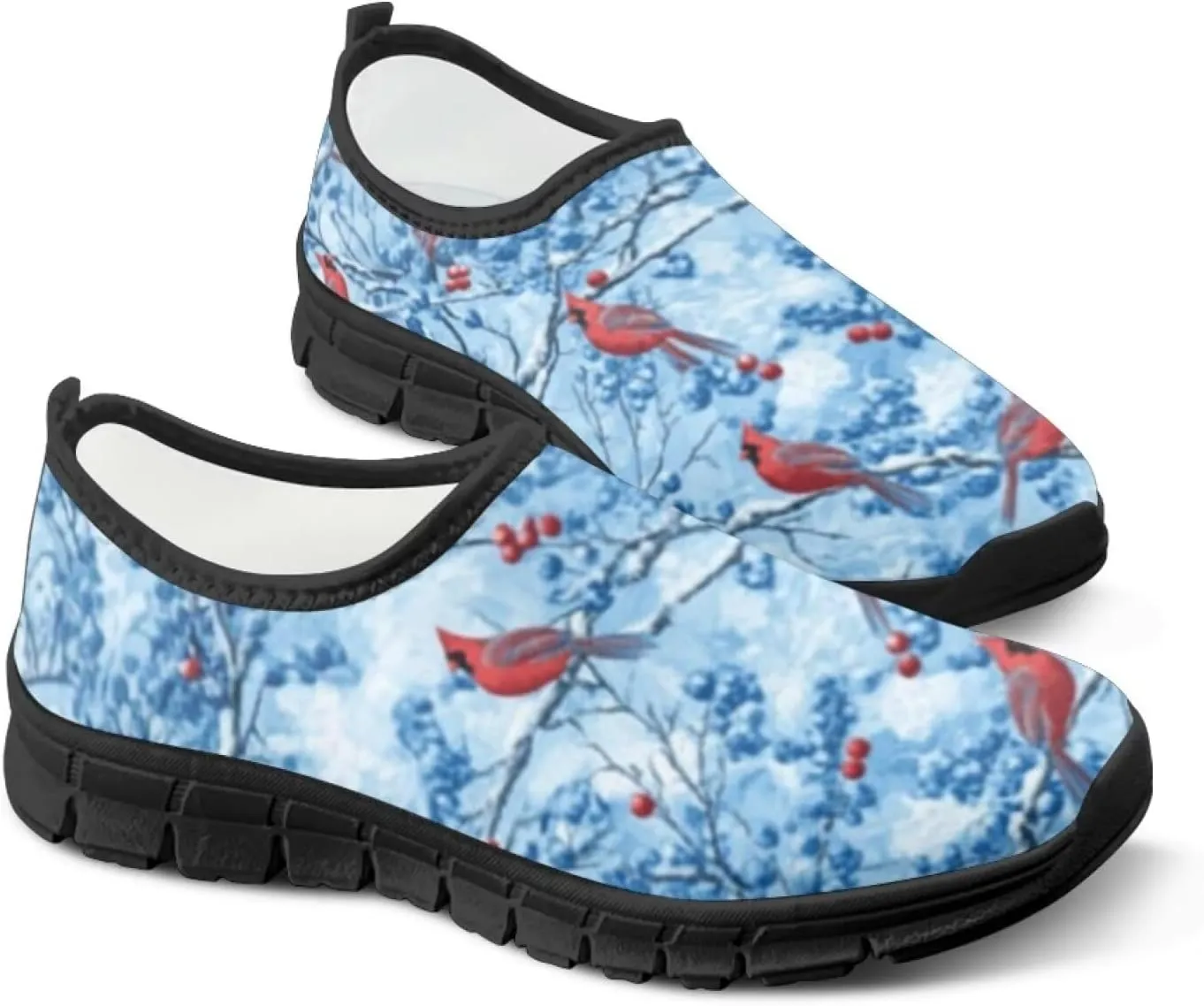 Womens Casual Sneakers Art Themed Slip On Walking Shoes for Women