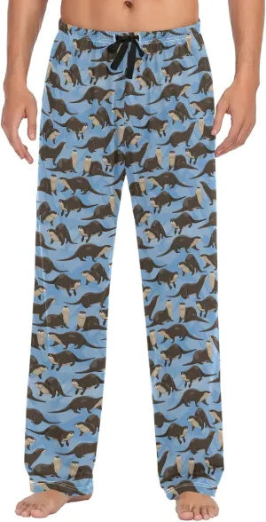 ZZXXB Soth Devil Plaid Pajama Pants for Men Comfort Sleep Lounge Bottoms Straight-fit with Pockets S-XXL